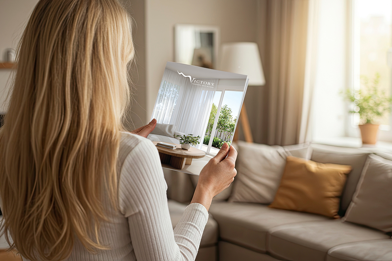 Woman Reading Inspiration Brochure