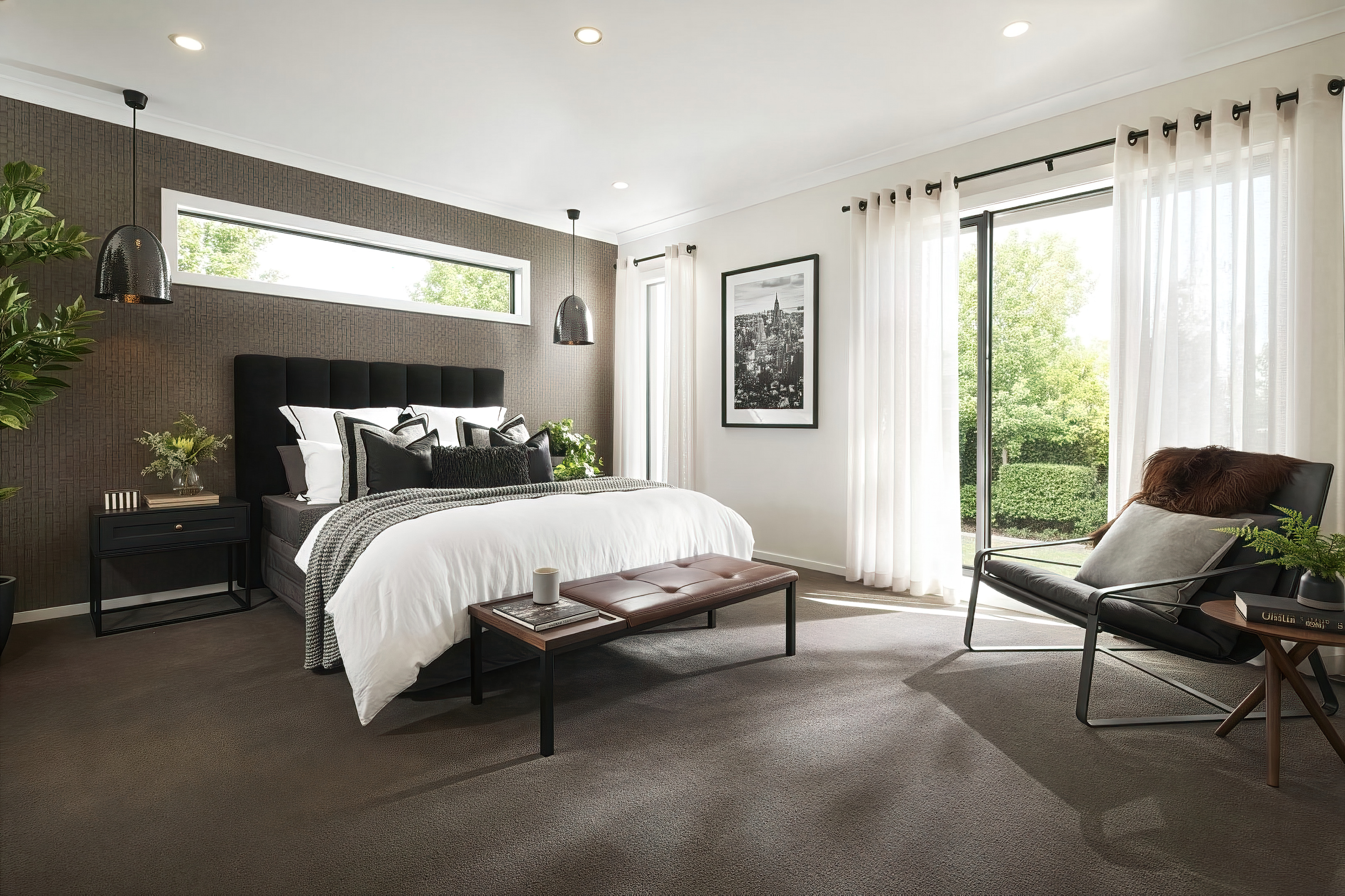 Sheer Curtains In Bedroom